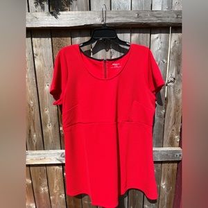 Motherhood red size XL top